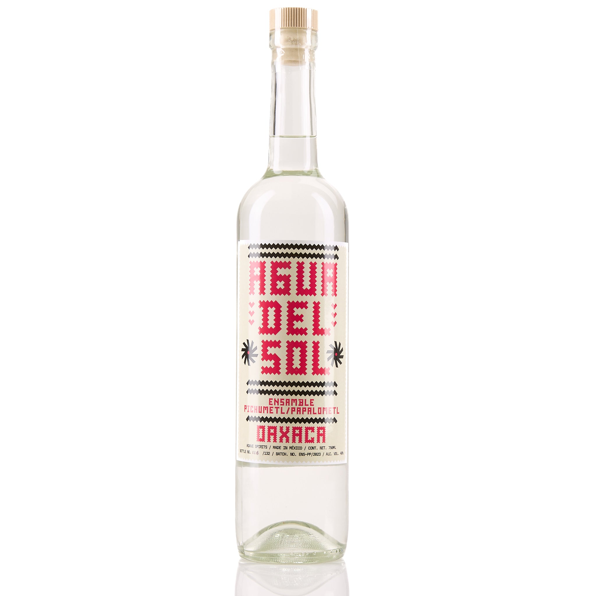 AGUA DEL SOL PICHUMETL & PAPALOMETL JESUS CORREA 750 mL