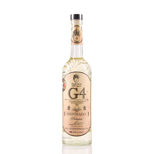 G4 REPOSADO DE MADERA TEQUILA DIA DE MUERTOS 750 mL