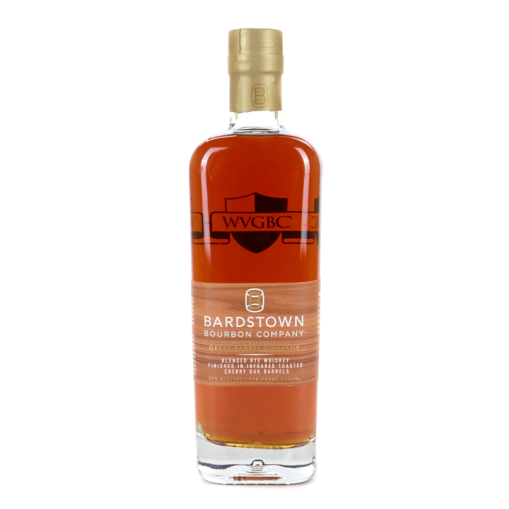 BARDSTOWN BOURBON COMPANY COLLABORATIVE SERIES RYE WEST VIRGINIA GREAT BARREL  CO. FINISH 750 mL